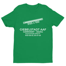 Load image into Gallery viewer, GIEBELSTADT ARMY AIRFIELD (EDAG; EDEU; ETEU) in BAVARIA; GERMANY T-Shirt
