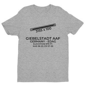 GIEBELSTADT ARMY AIRFIELD (EDAG; EDEU; ETEU) in BAVARIA; GERMANY T-Shirt