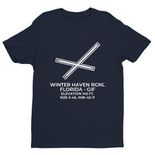 Load image into Gallery viewer, gif winter haven fl t shirt, Navy