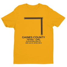 Load image into Gallery viewer, gnc seminole tx t shirt, Yellow