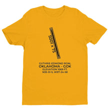 Load image into Gallery viewer, gok guthrie ok t shirt, Yellow