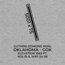 Load image into Gallery viewer, gok guthrie ok t shirt, Gray
