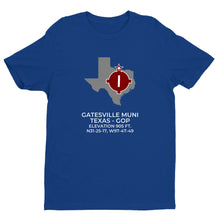 Load image into Gallery viewer, GATESVILLE MUNI (GOP; KGOP) near GATESVILLE; TEXAS (TX) T-Shirt