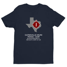 Load image into Gallery viewer, GATESVILLE MUNI (GOP; KGOP) near GATESVILLE; TEXAS (TX) T-Shirt