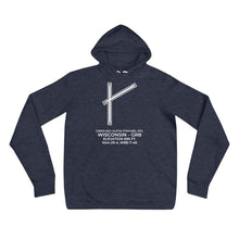 Load image into Gallery viewer, GRB facility map in GREEN BAY; WISCONSIN Hoodie