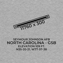 Load image into Gallery viewer, gsb goldsboro nc t shirt, Gray