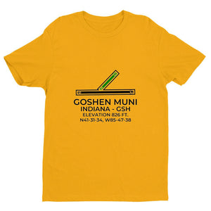 gsh goshen in t shirt, Yellow