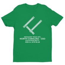 Load image into Gallery viewer, gso greensboro nc t shirt, Green