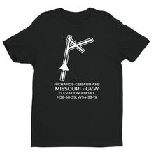 Load image into Gallery viewer, RICHARDS-GEBAUR AFB (GVW; KGVW) outside KANSAS CITY; MISSOURI (MO) c. 1965 T-shirt