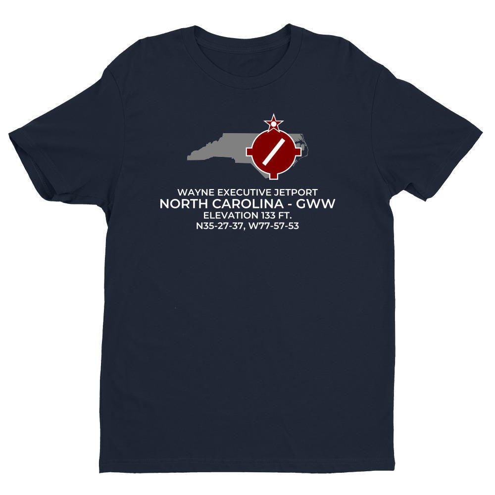 WAYNE EXECUTIVE JETPORT near GOLDSBORO; NORTH CAROLINA (GWW; KGWW) T-Shirt