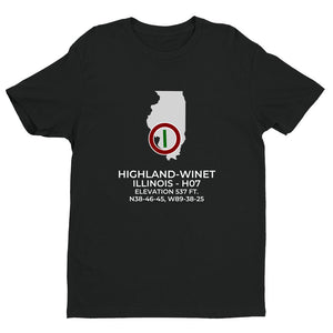 HIGHLAND-WINET (H07) in HIGHLAND; ILLINOIS (IL) T-Shirt