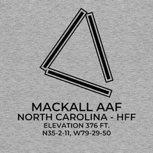 Load image into Gallery viewer, hff camp mackall nc t shirt, Gray