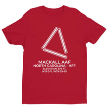 Load image into Gallery viewer, hff camp mackall nc t shirt, Red