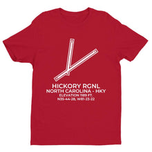 Load image into Gallery viewer, hky hickory nc t shirt, Red