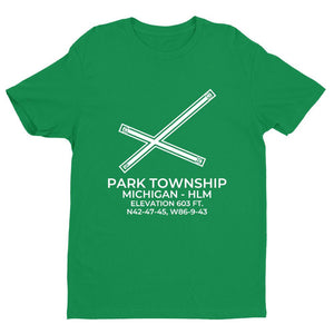 hlm holland mi t shirt, Green