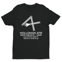 Load image into Gallery viewer, HOLLOMAN AFB in ALAMOGORDO; NEW MEXICO (HMN; KHMN) T-Shirt
