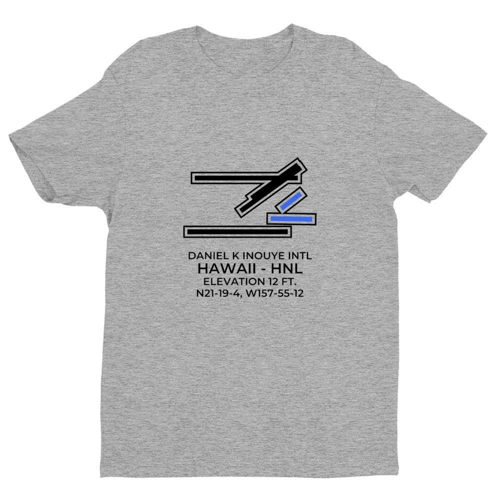 HNL facility map in HONOLULU; HAWAII