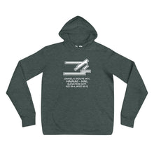 Load image into Gallery viewer, HNL facility map in HONOLULU; HAWAII Hoodie