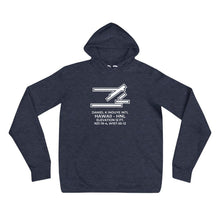 Load image into Gallery viewer, HNL facility map in HONOLULU; HAWAII Hoodie