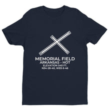 Load image into Gallery viewer, hot hot springs ar t shirt, Navy