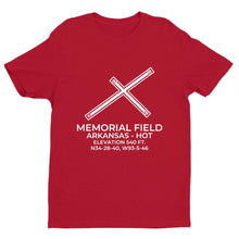 Load image into Gallery viewer, hot hot springs ar t shirt, Red