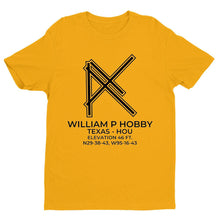 Load image into Gallery viewer, hou houston tx t shirt, Yellow