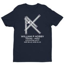 Load image into Gallery viewer, WILLIAM P HOBBY in HOUSTON; TEXAS (HOU; KHOU) T-Shirt