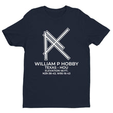 Load image into Gallery viewer, hou houston tx t shirt, Navy