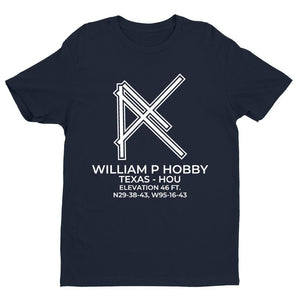 hou houston tx t shirt, Navy
