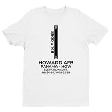 Load image into Gallery viewer, HOWARD AFB (HOW; MPPA) in PANAMA c.1969-1999 T-Shirt