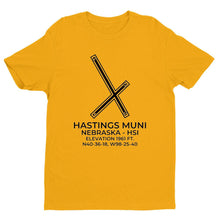 Load image into Gallery viewer, hsi hastings ne t shirt, Yellow