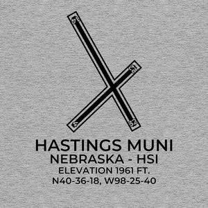 hsi hastings ne t shirt, Gray