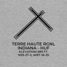 Load image into Gallery viewer, huf terre haute in t shirt, Gray