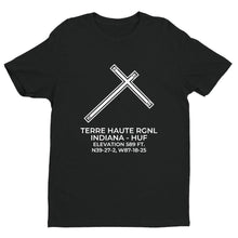 Load image into Gallery viewer, huf terre haute in t shirt, Black