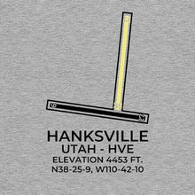 Load image into Gallery viewer, hve hanksville ut t shirt, Gray