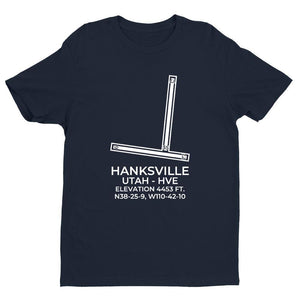 hve hanksville ut t shirt, Navy