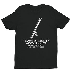 hyr hayward wi t shirt, Black