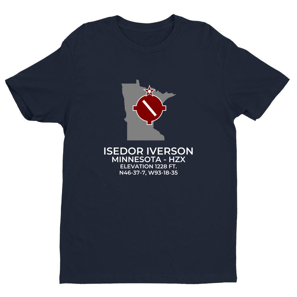 ISEDOR IVERSON in McGREGOR; MINNESOTA (HZX; KHZX) T-Shirt