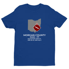 Load image into Gallery viewer, MORGAN COUNTY near McCONNELSVILLE; OHIO (I71) T-Shirt