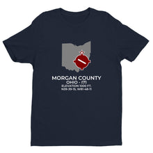 Load image into Gallery viewer, MORGAN COUNTY near McCONNELSVILLE; OHIO (I71) T-Shirt
