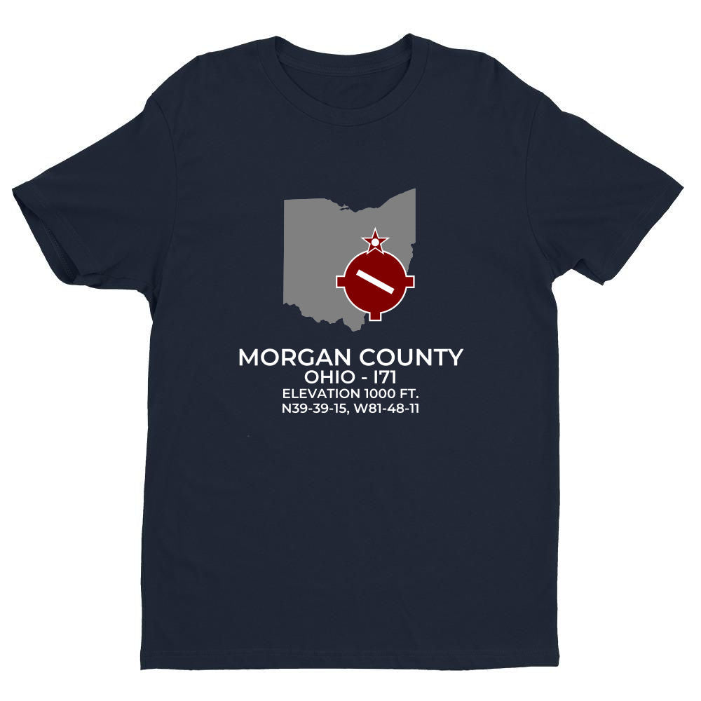 MORGAN COUNTY near McCONNELSVILLE; OHIO (I71) T-Shirt