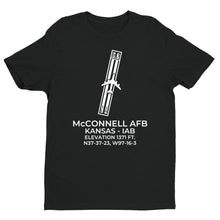 Load image into Gallery viewer, McCONNELL AFB in WICHITA; KANSAS (IAB; KIAB) T-Shirt