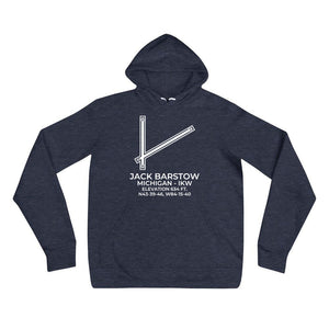 IKW facility map in MIDLAND; MICHIGAN Hoodie