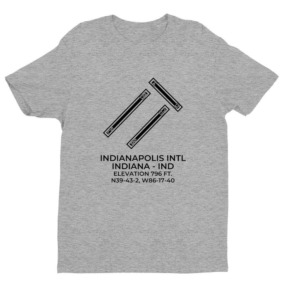 IND facility map in INDIANAPOLIS; INDIANA