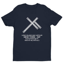 Load image into Gallery viewer, isp new york ny t shirt, Navy