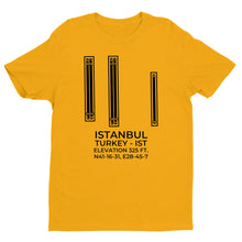 Load image into Gallery viewer, ISTANBUL NEW AIRPORT (IST; LTFM) in ISTANBUL; TURKEY T-Shirt