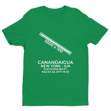 Load image into Gallery viewer, iua canandaigua ny t shirt, Green