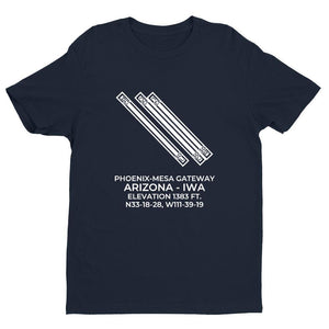 iwa phoenix az t shirt, Navy