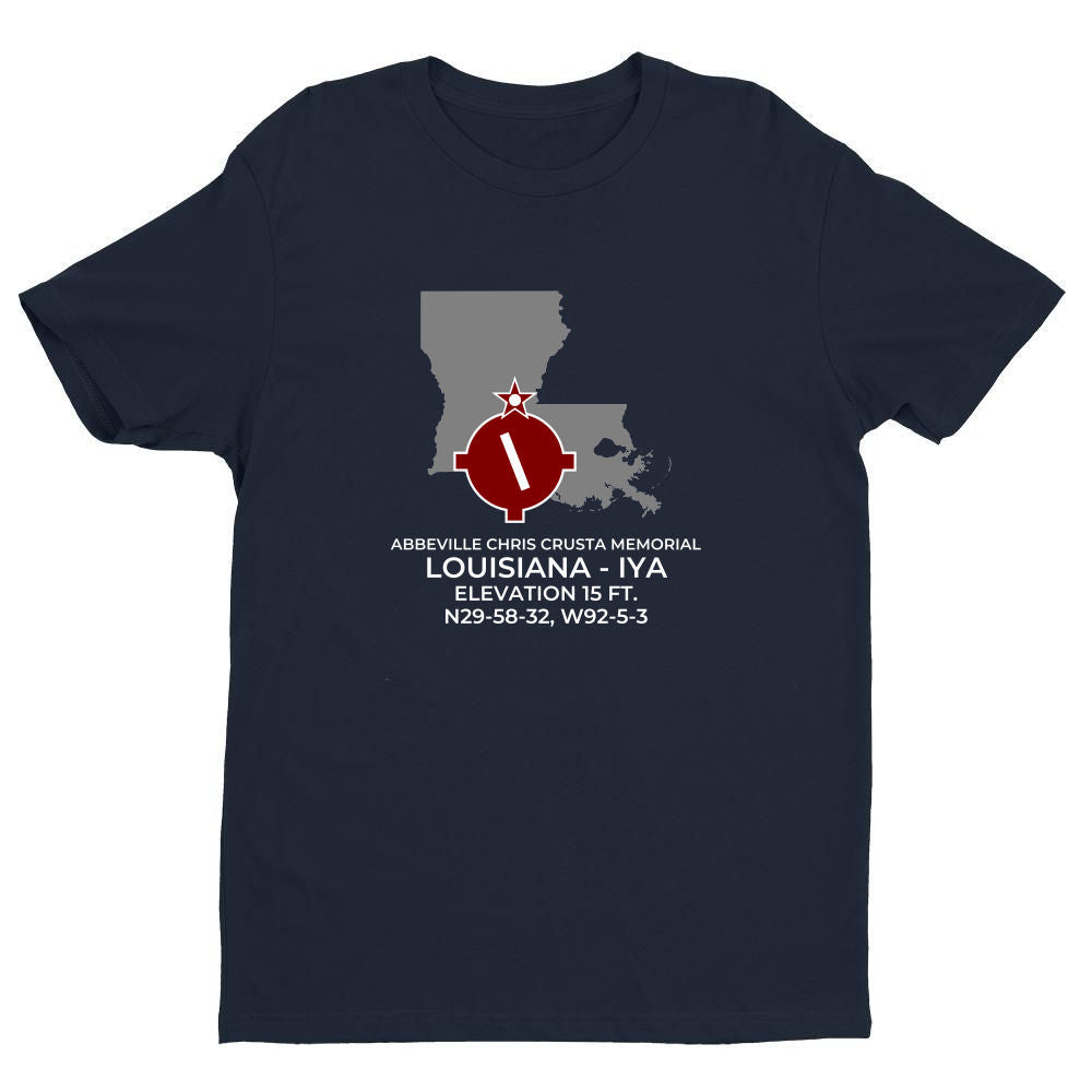 ABBEVILLE CHRIS CRUSTA MEMORIAL near ABBEVILLE; LOUISIANA (IYA; KIYA) T-Shirt
