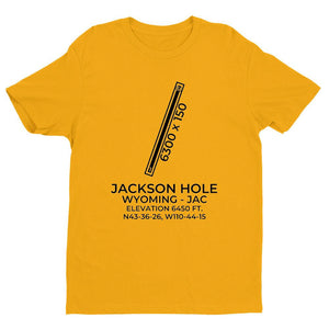 jac jackson wy t shirt, Yellow